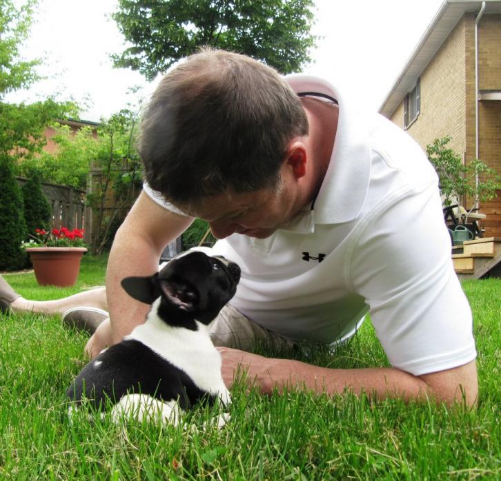 Wally and his dad.